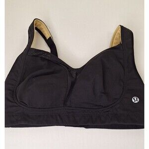 LULULEMON Run Times High Support‎ Sports Bra 32D Running Workout Gym Active Wear
